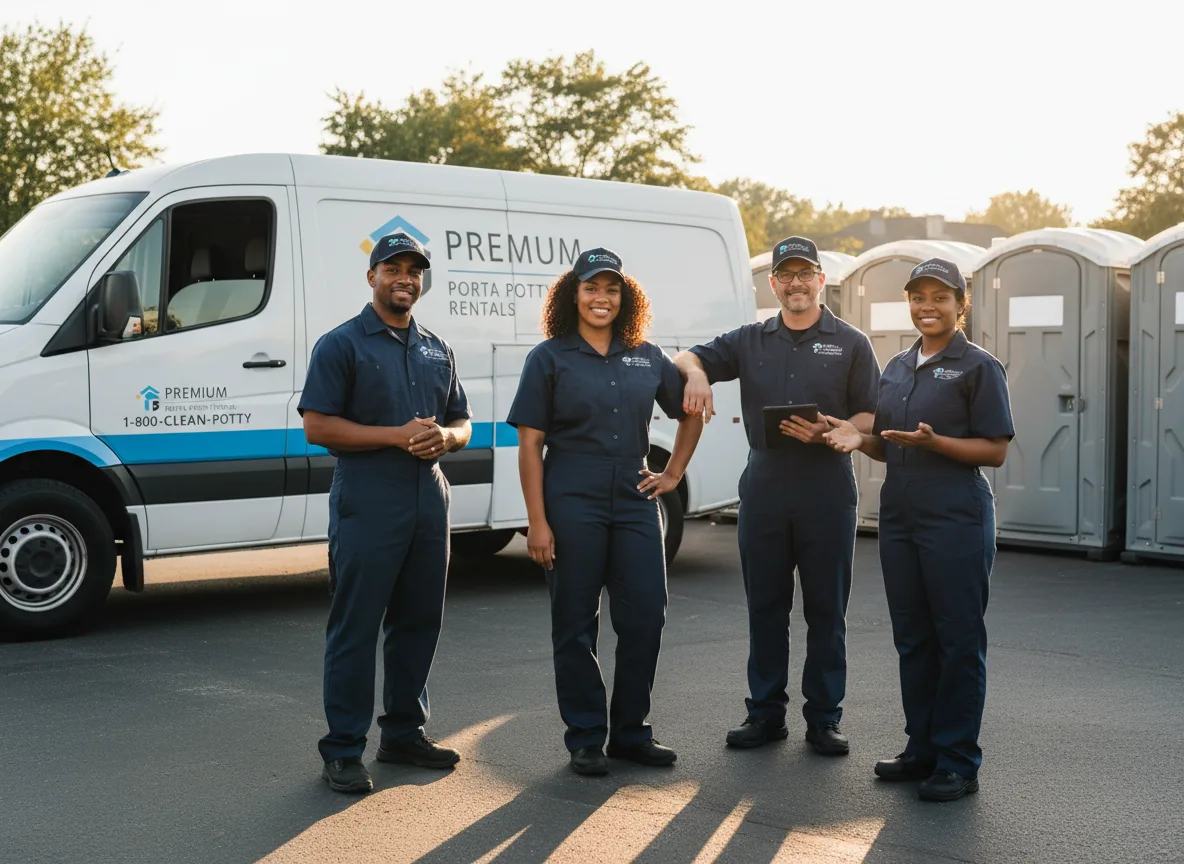 VIP Portable Toilets company in Roanoke, IL